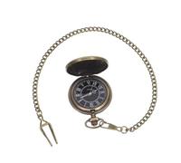 BESPORTBLE Montre De Poche Vintage à Chaîne Montre à Gousset Mécanique avec Chiffres Romains Et Fermoir à Clapet pour Collectionneurs Et Occasions Spéciales