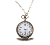 BESPORTBLE Montre Gousset Ancienne Montre de Poche Steampunk Petit de Poche Ancienne pour Hommes Or de e Fleur Rose s de e Métal Golden