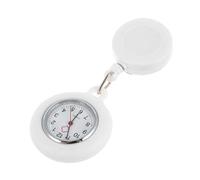 BESPORTBLE Montre Infirmière Rétractable Unisexe à Clip Design Pratique pour Soignants Durable Et Portable Horloge pour Médecins Et Étudiants Médecine