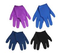 BESPORTBLE Moufles de Billard à Trois Doigts Respirants et Antidérapants, Taille, Lot de 8 Pièces, Accessoires Sport pour Billard Américain, Pool et Snooker