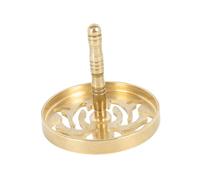 BESPORTBLE Moule à cône en laiton pour cônes Presse poudre parfum Forme de lotus creux Outil classique pour décoration maison bureau et temple