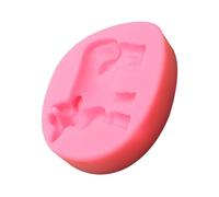 BESPORTBLE Moule à Pâtisserie en Silicone Motif Vache Rose Moule à Biscuits et Fondant Créatif pour Décoration et Pâtisserie Ustensile la Cuisine pour Desserts Gourmands