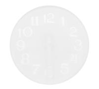 BESPORTBLE Moule D'horloge en Silicone Flexible et Haute Transparence pour Résine Époxy Cristal DIY Décoration Artisanale Horloge Blanche