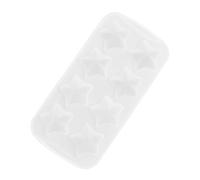 BESPORTBLE Moule en Silicone 8 Cavités D’Étoile 3D Résistant et Flexible pour Fabrication de Glaçons Décorations et Loisirs Créatifs Usage Réfrigérateur et Congélateur
