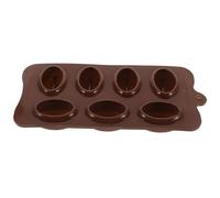 BESPORTBLE Moule en Silicone Café Grains Chocolat 30 Cavités Bac à Glaçons Flexible Résistant Congélateur Cuisson pour Pâtisserie Bonbons Glaçons Décorations Gâteaux Fête