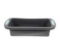 BESPORTBLE Moule Silicone Antiadhésif 9 Pouces avec Cadre Métallique Renforcé Plat à Four Rectangulaire pour Cuisson de Toasts et Gâteaux Moule Pâtisserie Réutilisable Facile à Nettoyer