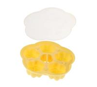 BESPORTBLE Moule Silicone pour Aliments pour Garçon Fille Bac à Glace à Formes Animales Silicone Alimentaire pour Congeler Vapeur et Préparer des Repas Couleur Jaune de Chat