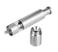 BESPORTBLE Moulin Manuel Acier Inoxydable pour Assaisonnements Broyeur Polyvalent avec Ressort Interne Outil de Cuisine Adapté Aux Épices comme Poivre Sel de Mer Usage Domestique et