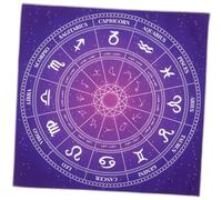 BESPORTBLE Nappe Astrologie pour Tarot Tapis De Tarot Délicat Nappe pour Cartes De Divination Accessoire De pour Lecture De Cartes