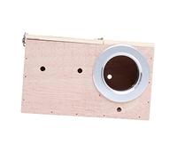 BESPORTBLE Nichoir À Oiseaux Naturel Boîte Délevage Doiseaux Petite Écloserie Doiseaux Incubateur De Perroquets en Bois Fournitures pour Oiseaux Décoration De Maison