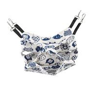 BESPORTBLE Nid Chaud pour Hamster Écureuil Hamac Lit Confortable Couchage Lit pour Cochon d'Inde 25x25cm Quatre Saisons