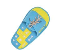 BESPORTBLE odorant ramasseur Chien Tapis à Priser pour Animaux de Compagnie Pipi Dog Toys Jouets d'éveil Coussin d'alimentation Lente pour Animaux de Compagnie Feutrine Yellow