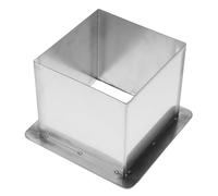 BESPORTBLE Oeillet Goulotte à Déchets Carré Résistant Intégré pour Comptoir Cuisine et Bureau Surface Lisse Facile à Nettoyer Gain de Place Usage Domestique et Professionnel