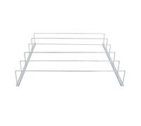 BESPORTBLE Organisateur de Boissons pour Réfrigérateur Anti-déversement Réglable 40 X 42 Cm, Support Segmenté pour Canettes et Bouteilles, Matériau Résistant, Porte-sodas Pratique