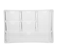 BESPORTBLE Organisateur Tiroir Transparent Grand Format Boîte de Rangement Empilable pour Cosmétiques et Bijoux Porte-Accessoires de Bureau Polyvalent pour Salle de Bain et Coiffeuse