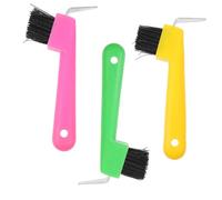 BESPORTBLE Outil de Nettoyage pour Sabots de Cheval avec Brosse à Cheval Poignée Souple Durable et Résistante pour Toilettage Équin