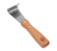 BESPORTBLE Outil Manuel Décorçage Acier Inoxydable avec Manche Outil Polyvalent pour Éliminer Lécorce et Restaurer Arbres Fruitiers Au Jardin