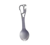 BESPORTBLE Outil Multifonction Inoxydable Fourchette Cuillère Et Décapsuleur Pour Camping Et Activités Plein Air Portable Et Pratique