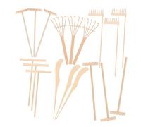 BESPORTBLE Outils De Râteau De Jardin Kit De Mini De Sable Mini Râteaux À Sable Outils De Râteau pour Bureau Zen Petits Râteaux pour Plates-Bandes