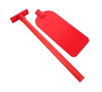 BESPORTBLE Pagaie De Performance Pour Kayak Accessoire En Plastique Pour Cosplay Accessoire De Pagaie Pour Bateau À Aubes En Pvc Rouge
