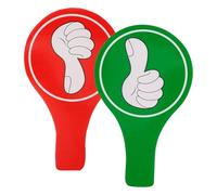 BESPORTBLE Palette de Vote Portable en Kt Board pour Jury des Enseignants Bords Lisses et Sécurité, Accessoire de Vote Interactif pour Salle de Classe