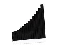 BESPORTBLE Pan C pour Débutants Instrument Musical Scolaire Résine Tubes Noir Compact et Durable pour Apprentissage et Coordination Main Oeil