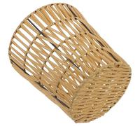 BESPORTBLE Panier à Linge Tressé en Pp Rigide Petit Panier de Rangement Polyvalent Couleur Kaki 20x20x15 Cm Corbeille à Papier Aérée pour Salon et Bureau Pratique et Décoratif