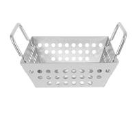 BESPORTBLE Panier Barbecue en Acier Inoxydable 16 CM Panier Multifonction pour Griller et Frire Accessoire la Cuisine Extérieur Polyvalent Camping et Barbecue Drainant