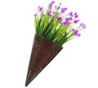 BESPORTBLE Panier De Artificielles Suspendu Décoration Synthétiques Pour Intérieur Et Extérieur Style Ferme Avec Et Lotus