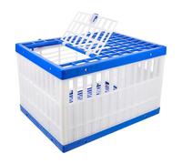 BESPORTBLE Panier de Transport pour Pigeons en Plastique Pliable, Capacité 4-6 Pigeons, Libération Rapide, pour Visites Vétérinaires et Usage Domestique