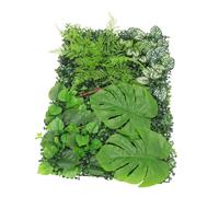 BESPORTBLE Panneau Mural Haie Artificielle Résistant Décoloration Décoration Murale Végétale Intérieure et Extérieure pour Bureau Balcon et Mariage Effet Naturel et Vif