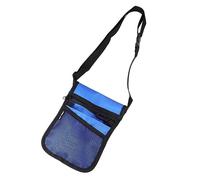 BESPORTBLE Paquet Banane Pour Infirmière Bleu Solide En Tissu Léger, Pochette Médicale Portable Bandoulière Réglable, Accessoires Pratiques Pour Outils, Usage Professionnel Au Travail, Taille Compacte