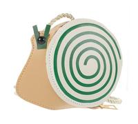 BESPORTBLE Paquet Bandoulière Dessin Animé Petit Paquet à Monnaie Garçon et Filles, Mini Porte-Monnaie en Polyester Léger, pour Tout-Petit Usage Quotidien, Motif Escargot Coloré, Compact