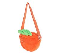 BESPORTBLE Paquet en Peluche Carotte Chic Bandoulière Décontractée pour Pochette à Téléphone Paquet de Rangement Pratique pour Shopping et Sorties
