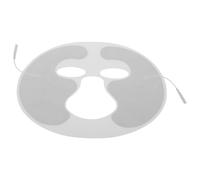 BESPORTBLE Patchs D'électrodes Visage en Tissu Non Tissé 2.0mm Réutilisables Compatibles pour Massage à Domicile et Salon de Beauté