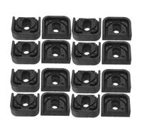 BESPORTBLE Patins Anti-Vibrations en Caoutchouc pour Climatiseur 16 Pièces Supports Isolants Résistants aux Intempéries Amortisseurs Silencieux et Antidérapants pour Pieds de Machine à
