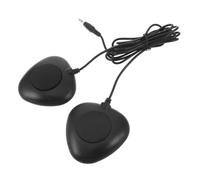 BESPORTBLE Pédale de Grosse Caisse Électronique Silencieuse Double avec Prise 3,5 Mm, Accessoires pour Batterie Électronique, Contrôle Rythmique Amélioré, pour Répétitions à Domicile