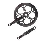 BESPORTBLE Pédalier Mono Plateau pour Tout Terrain Simple Vitesse et Facile à Installer Accessoire de Rechange Robuste pour VTT Pliant