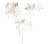 BESPORTBLE Peigne Cheveux Mariage Et Épingle Cheveux Mariée Peigne Incrusté Accessoires Pour Femme