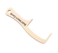 BESPORTBLE Peigne En Bois Pour Homme Chauve Peigne Géant Farce Brosse À Cheveux Sans Poils Peigne Pour Homme Chauve Brosse Pour Homme Chauve Brosse Pour Homme Brosse Et