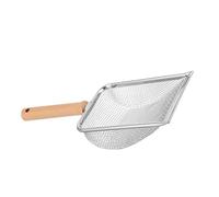 BESPORTBLE Pelle à Litière en Acier Inoxydable pour Chat avec Manche en Idéale pour Le Nettoyage du Bac à Litière Grille De Accessoire Pratique pour Animaux Domestiques
