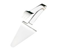 BESPORTBLE Pelle à Pizza en Acier Inoxydable Poli Spatule Triangulaire pour Pâtisserie Accessoire Cuisine Professionnel Outil Multifonction pour Pizza Gâteaux et Tartes Usage Quotidien