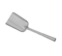 BESPORTBLE Pelle pour Cheminée en Fer Noir, Compacte et Légère, pour | Nettoyage de Four à Pizza, Usage Extérieur, Outil Manuel Compact, Polyvalent, Noir, Fer, Pratique