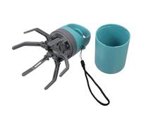 BESPORTBLE Pelle Ramasse Crottes Portable pour Chiens Grandes Distributeur Sacs Intégré Outil à Six Griffes pour Promenades Extérieures Gestion Écologique des Déchets Canins