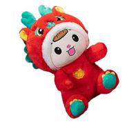 BESPORTBLE Peluche Dragon Souriante Décoration de Chambre et Bureau Mascotte de Nouvel an Peluche Doudou Dragon Chinois Unique pour Adultes