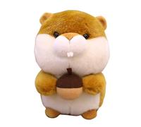 BESPORTBLE Peluche Écureuil Marron Clair de Noisette Animalier Doux et Décoratif Présent d'anniversaire Poupée pour Garçon et Filles Décoration Maison et Bureau Peluche Câline