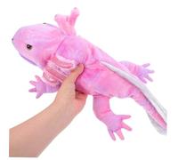 BESPORTBLE Peluche Main Axolotl avec Bouche Mobile Douce pour Jeux de Rôle Éducatifs Animal Peluche pour Garçon Fille Ans