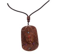 BESPORTBLE Pendentif Bouddhiste Sculpté Pendentif Religieux Délicat Diy Décoratif