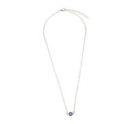 BESPORTBLE Pendentif Collier Œil Malin Turc En Pierre Bleue - Chaîne En Or - Bijoux Élégants Pour Hommes Et Femmes Idéal Pour Toutes Occasions