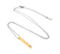 BESPORTBLE Pendentif Couple Acier Inoxydable Barrette pour Saint et Fête Mères et Durables
